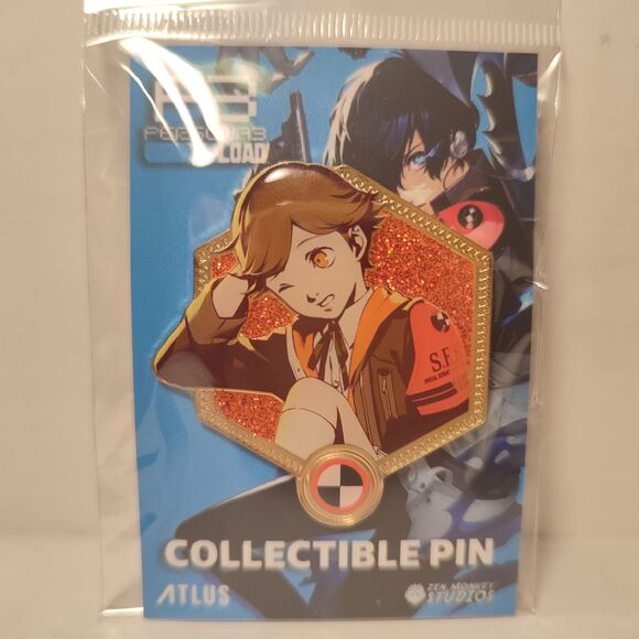 Persona 3 Ken Amada All Out Attack Enamel Pin Official Atlus Collectible - Picture 1 of 2